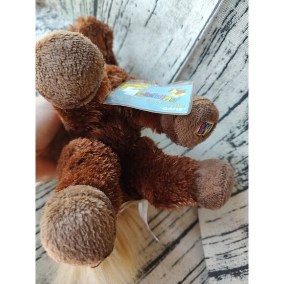 Ganz Webkinz Lil Kinz Horse HS103 Stuffed Animal Brown Pony CUTE unsure on code. - Picture 7 of 9